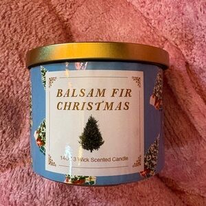 Christmas Balsam Fir 3 wick Scented Candle NEW